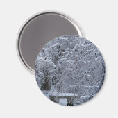 Schneebrücke Magnet (Vorderseite/Rückseite)