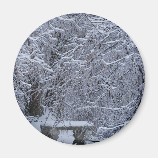 Schneebrücke Magnet (Vorne)