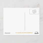 Schneebrücken-Postkarte Postkarte (Rückseite)