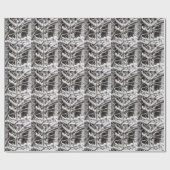 Schneebründe Branchen Geschenkpapier (Flach)