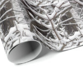 Schneebründe Branchen Geschenkpapier (Rolleneckpunkt)