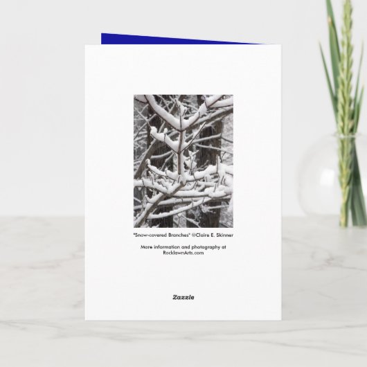 Schneebründe Branchen Karte (Rückseite)