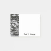 Schneebründe Zweige Post-it®-Notizen Post-it Klebezettel (Vorderseite)