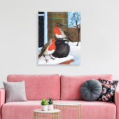 Schneebügel Leinwanddruck (Insitu (Wohnzimmer))