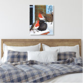 Schneebügel Leinwanddruck (Insitu (Schlafzimmer))