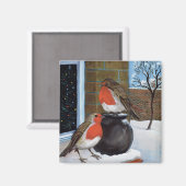 Schneebügel Magnet (Vorderseite/Rückseite)