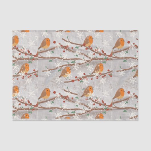 Schneebügel Seidenpapier (Vorderseite)