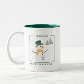 SchneeCool & Kill Custom Snowman Tasse - Geschenk (Links)