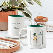 SchneeCool & Kill Custom Snowman Tasse - Geschenk