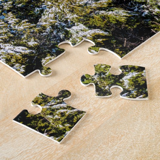 Schneedecke am Tafelrocksee Puzzle (Seite)