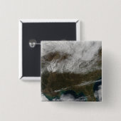 Schneedecke aus Nordosttexas Button (Vorne & Hinten)