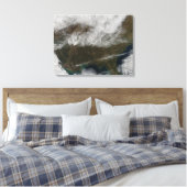 Schneedecke aus Nordosttexas Leinwanddruck (Insitu (Schlafzimmer))