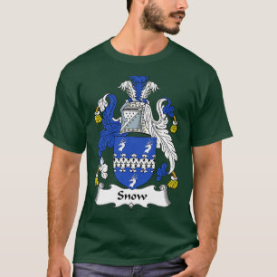 Schneedecke des Familienwappens T-Shirt