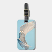 Schneedecke Gepäckanhänger (Vorderseite vertikal)