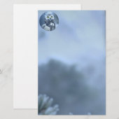 Schneedecke im Winter Briefpapier (Vorne/Hinten)