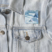 Schneedecke in einem Wald Button (Beispiel)