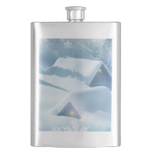 Schneedecke in einem Wald