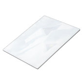 Schneedecke in einem Wald Notizblock (angewinkelt)