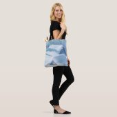 Schneedecke in einem Wald Tasche (Am Model)