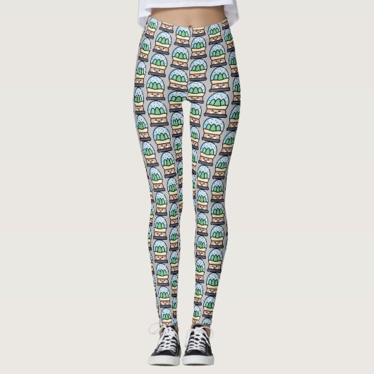 Schneedecke Leggings (Vorderseite)