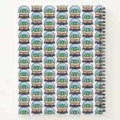 Schneedecke Notizblock (Rückseite)