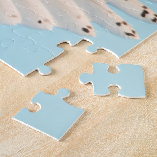 Schneedecke Puzzle (Seite)