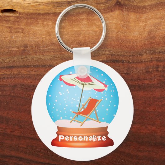 Schneedecke Schlüsselanhänger (Vorderseite)