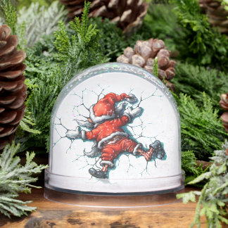 Schneedecke Schneekugeln