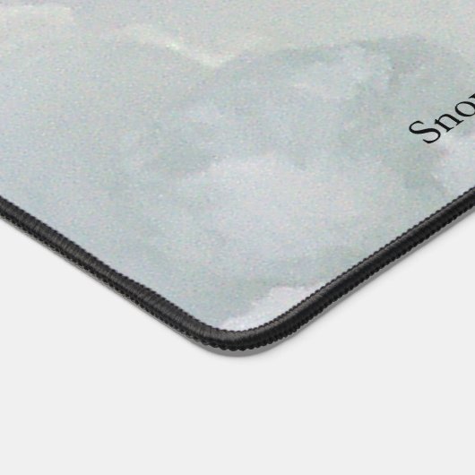 Schneedecke Schreibtischunterlage (Ecke)