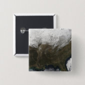 Schneedecke über den Staaten Button (Vorne & Hinten)