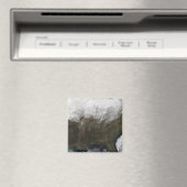 Schneedecke über den Staaten Magnet (In Situ (Geschirrspüler))