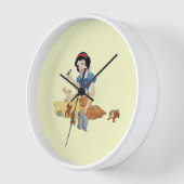 Schneedecke Uhr (Winkel)