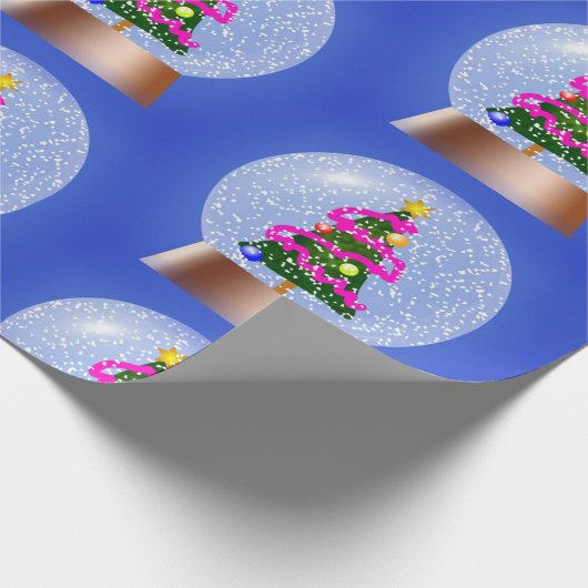 Schneedeckelpapier Geschenkpapier (Ecke)