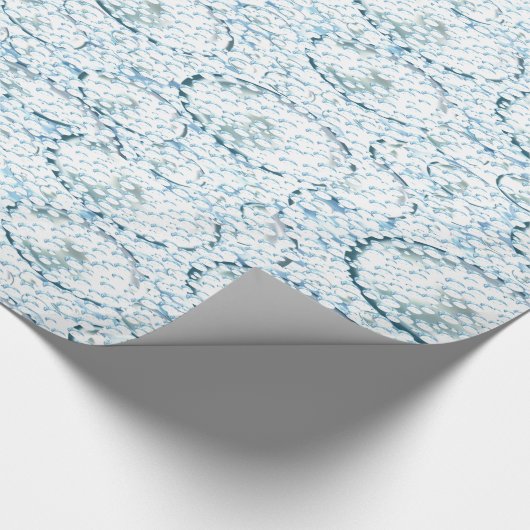 Schneedeckenpapier Geschenkpapier (Ecke)