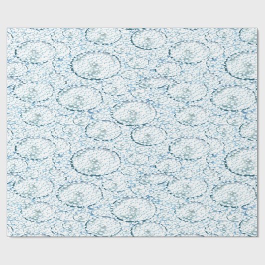 Schneedeckenpapier Geschenkpapier (Flach)