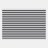 Schneedeckenpapier mit flachen Blättern Geschenkpapier Set (Vorderseite 3)