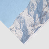Schneedeckenpapier Seidenpapier (Ausschnitt)