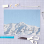 Schneedeckenpapier Seidenpapier (Handwerk)