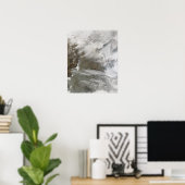 Schneedeckenumkreise Bo Hai Poster (Heimbüro)