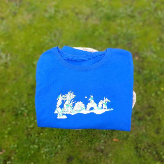 Schneedrache und Kaninchen-T - Shirt