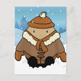 Schneeeier Postkarte