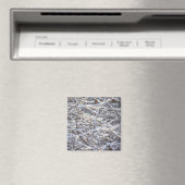 Schneeeiszweige im Winter Magnet (In Situ (Geschirrspüler))