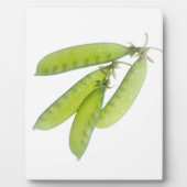 Schneeerbsen Fotoplatte (Vorderseite)