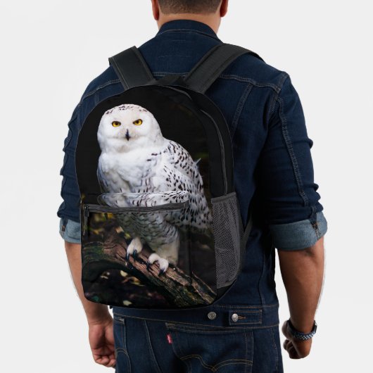Schneeeule Bedruckter Rucksack (Insitu (Modell))
