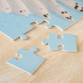 Schneeeule im Flug Puzzle (Seite)
