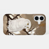 Schneeeule iPhone 16 hülle (Rückseite (Horizontal))