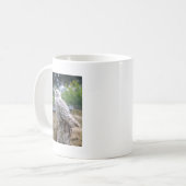 Schneeeule Kaffeetasse (Vorderseite Links)