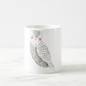 Schneeeule Kaffeetasse (Mittel)
