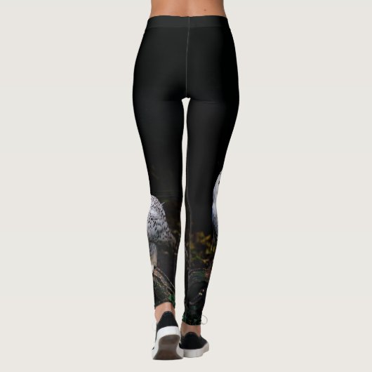 Schneeeule Leggings (Rückseite)