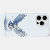 Schneeeule mitten im Sturzflug Case-Mate iPhone Hülle (Rückseite (Horizontal))